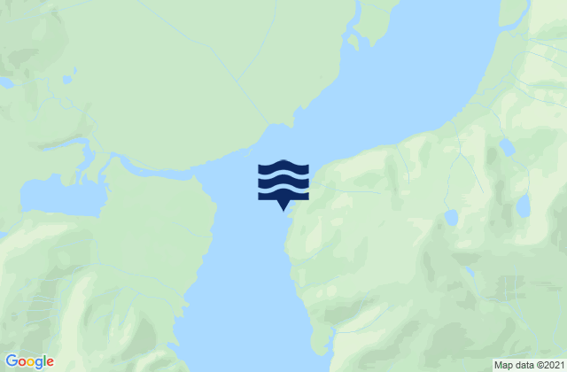 Mappa delle maree di 0.2 mile off Taku Point, United States