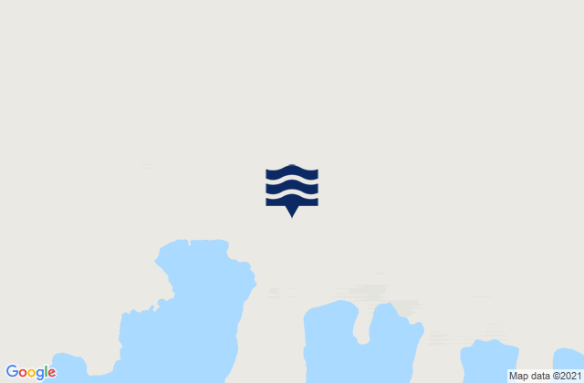 Mappa delle maree di Admiralty Bay, Argentina