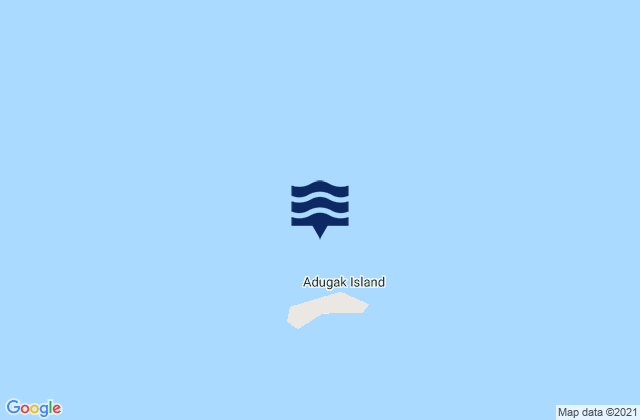 Mappa delle maree di Adugak Islands, United States
