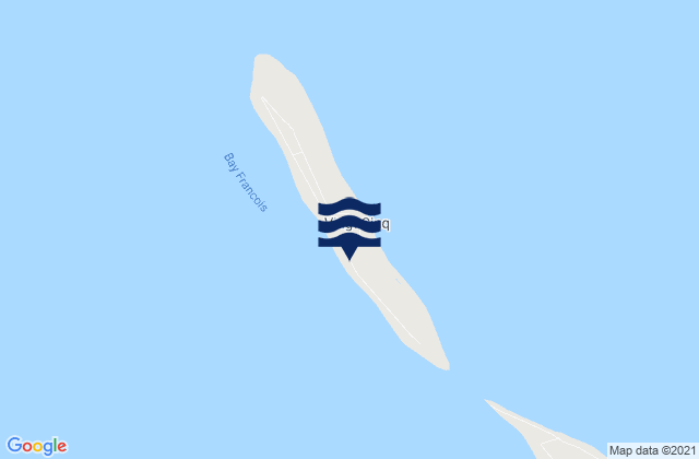 Mappa delle maree di Agalega Islands, Mauritius