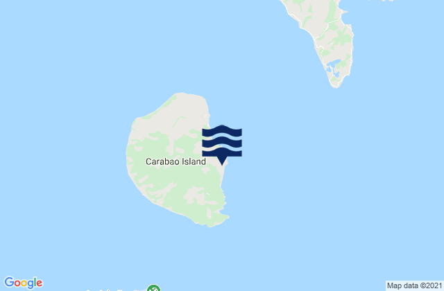 Mappa delle maree di Agcogon, Philippines