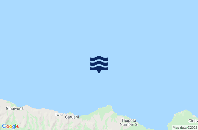 Mappa delle maree di Alotau (Milne Bay), Papua New Guinea