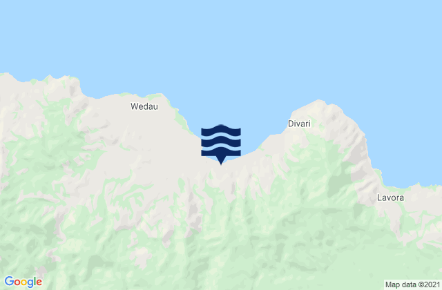 Mappa delle maree di Alotau, Papua New Guinea