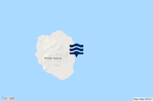 Mappa delle maree di Amak Island, United States