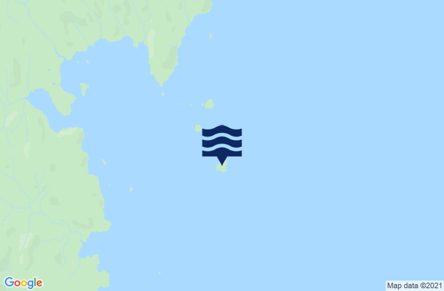 Mappa delle maree di Amelius Island, United States
