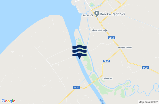 Mappa delle maree di An Biên, Vietnam