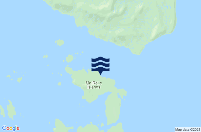 Mappa delle maree di Anguilla Island, United States