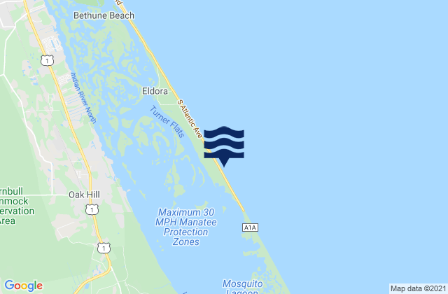 Mappa delle maree di Apollo Beach, United States
