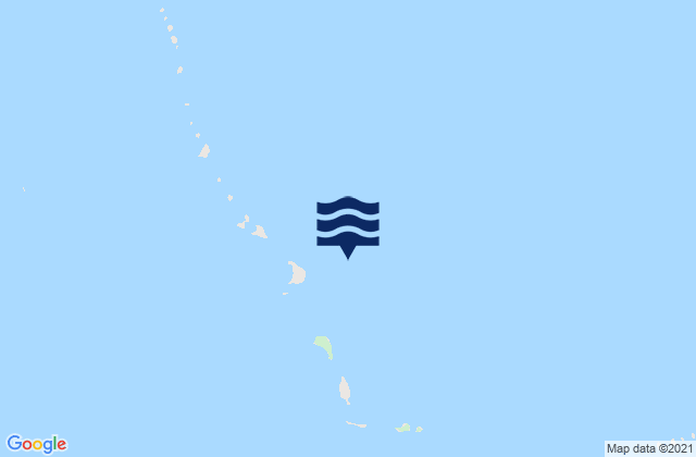 Mappa delle maree di Arno Atoll, Kiribati