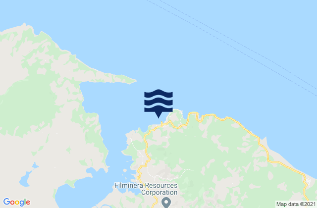 Mappa delle maree di Aroroy, Philippines