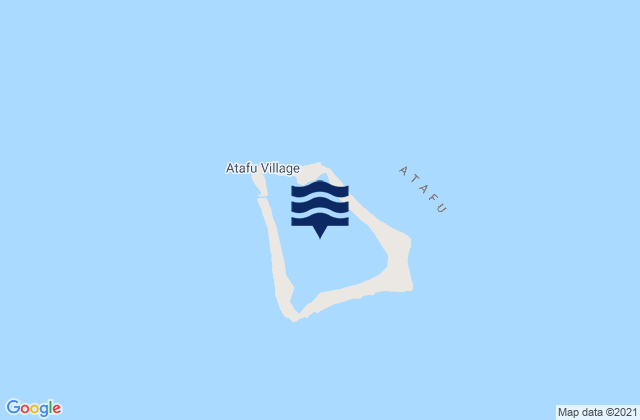 Mappa delle maree di Atafu, Tokelau