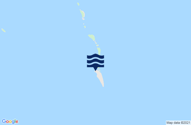 Mappa delle maree di Aur, Marshall Islands