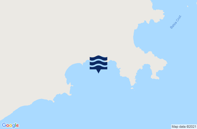 Mappa delle maree di Bahía San Sebastián, Argentina