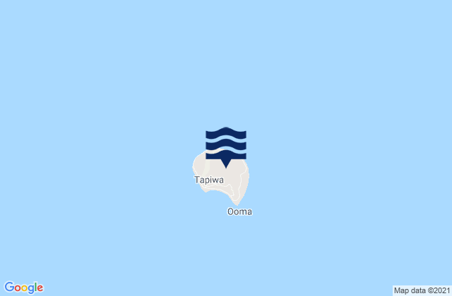 Mappa delle maree di Banaba, Kiribati