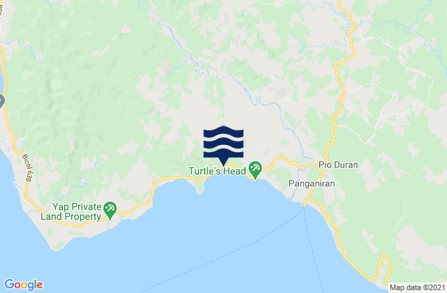 Mappa delle maree di Basicao Coastal, Philippines