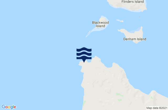 Mappa delle maree di Bathurst Head, Australia