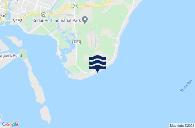 Mappa delle maree di Beach City, United States
