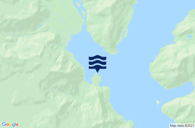 Mappa delle maree di Beauty Bay Nuka Bay, United States