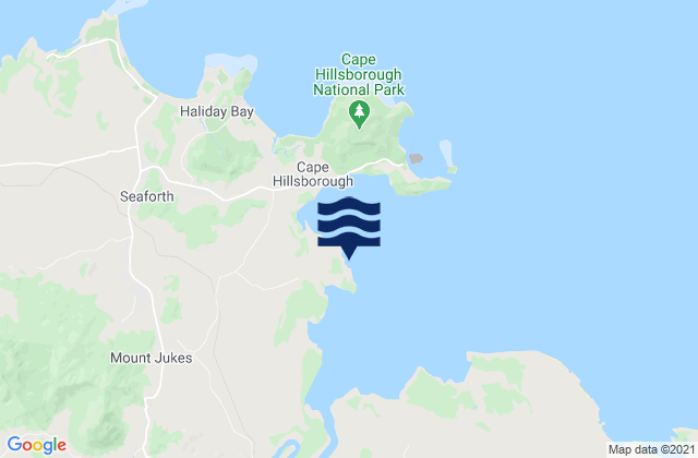 Mappa delle maree di Belmunda Beach, Australia