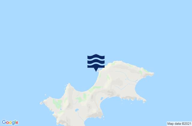 Mappa delle maree di Bird Island, United States