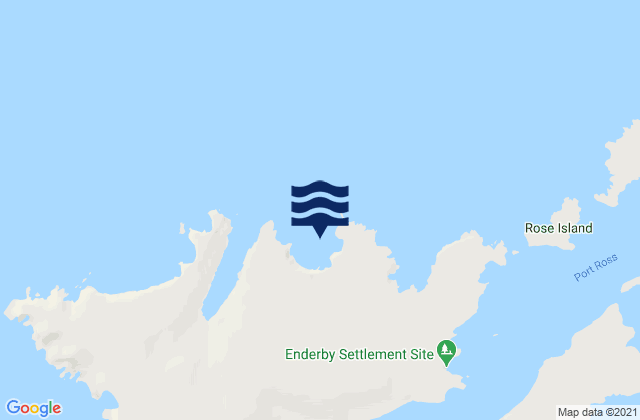 Mappa delle maree di Black Head, New Zealand