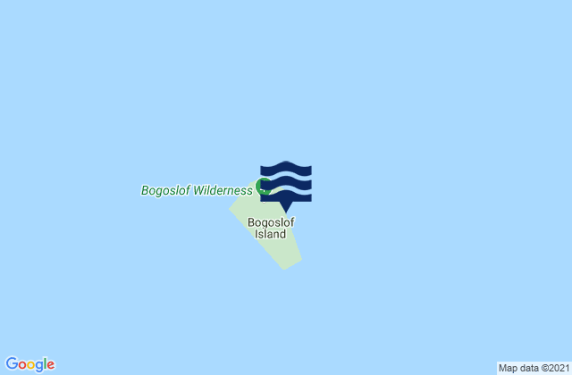 Mappa delle maree di Bogoslof Island, United States
