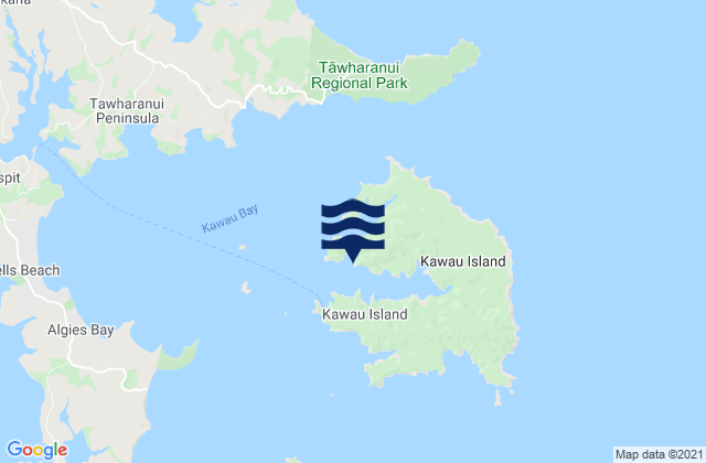 Mappa delle maree di Bon Accord Harbour, New Zealand