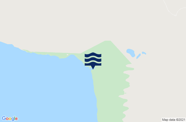 Mappa delle maree di Broome, Australia