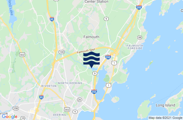 Mappa delle maree di Brown Cove, United States