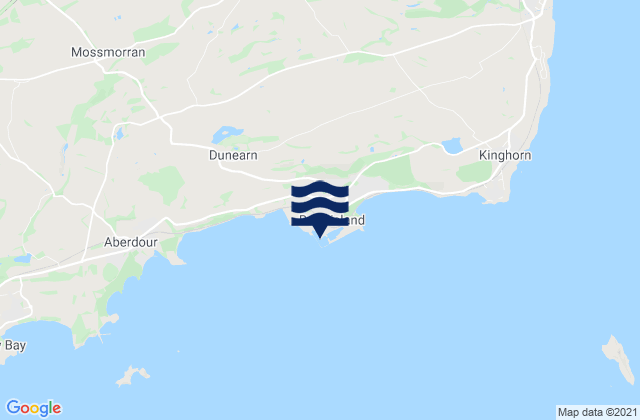 Mappa delle maree di Burntisland, United Kingdom