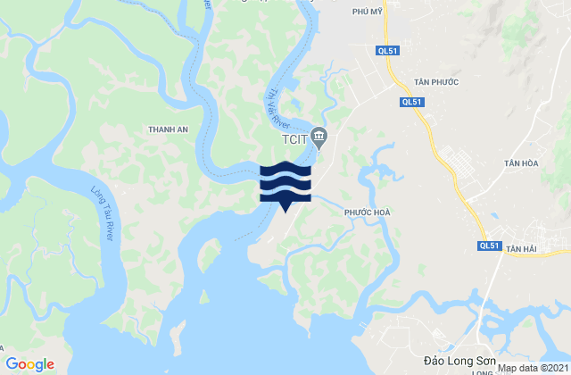 Mappa delle maree di Cai Mep International Terminal, Vietnam