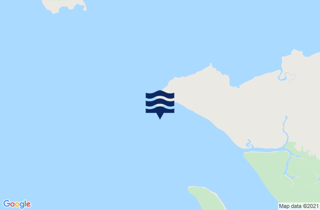 Mappa delle maree di Cape Domett, Australia