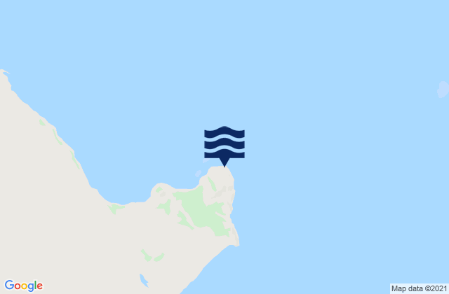 Mappa delle maree di Cape Flattery, Australia