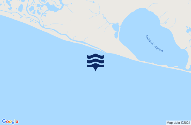 Mappa delle maree di Cape Krusenstern, United States