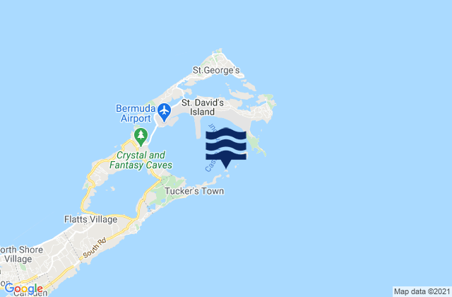 Mappa delle maree di Castle Island, United States