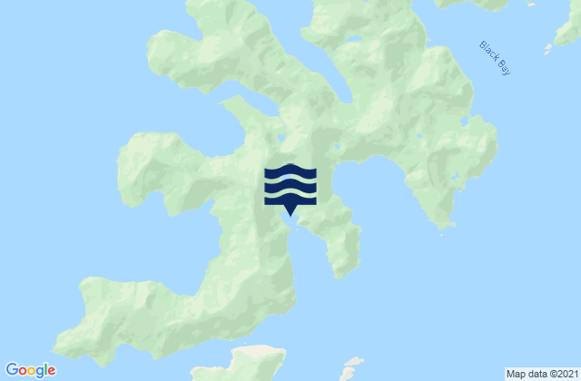 Mappa delle maree di Chance Cove (lagoon), United States