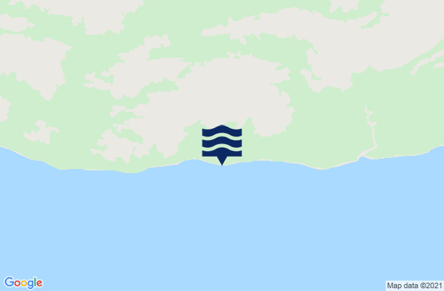 Mappa delle maree di Chaves, Brazil