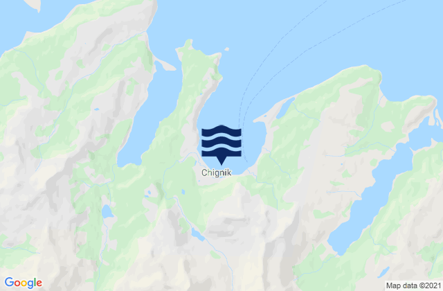Mappa delle maree di Chignik Anchorage Bay, United States