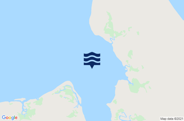 Mappa delle maree di Cockburn Sound, Australia