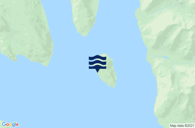 Mappa delle maree di Composite Island (Glacier Bay), United States