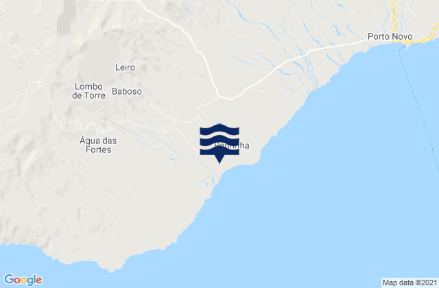 Mappa delle maree di Concelho do Porto Novo, Cabo Verde