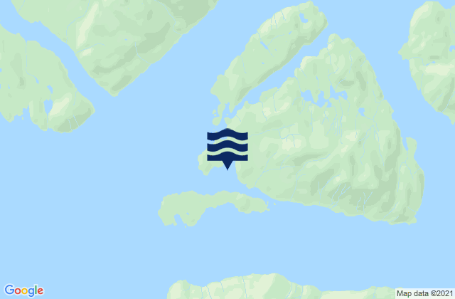 Mappa delle maree di Convenient Cove, Hassler Island, United States