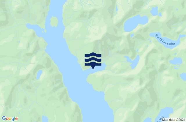 Mappa delle maree di Copper Harbor, United States