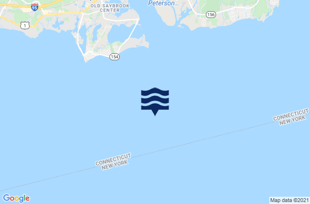 Mappa delle maree di Cornfield Point 2.8 n.mi. SE of, United States