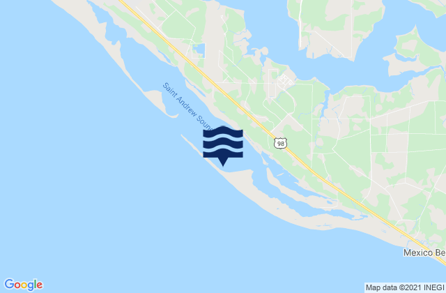 Mappa delle maree di Crooked Island, United States