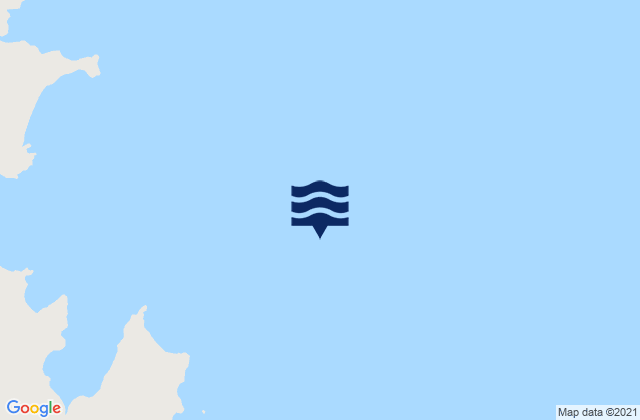 Mappa delle maree di Cygnet Bay, Australia
