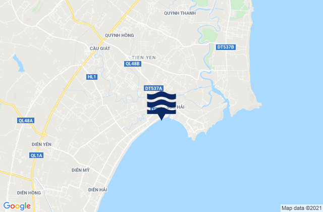 Mappa delle maree di Cầu Giát, Vietnam