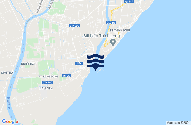 Mappa delle maree di Cửa Lạch Giang, Vietnam