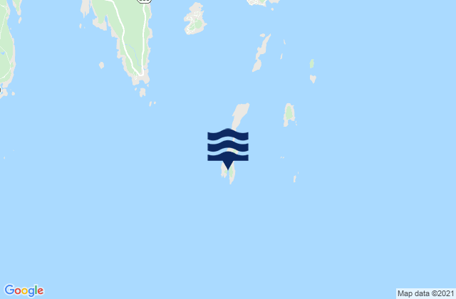 Mappa delle maree di Damariscove Harbor Damariscove Island, United States