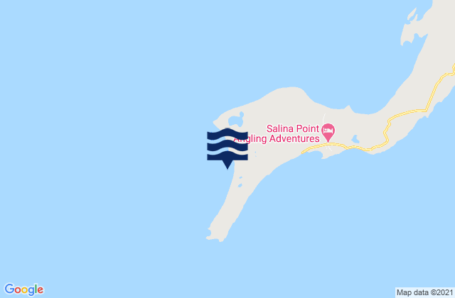 Mappa delle maree di Datum Bay, Bahamas